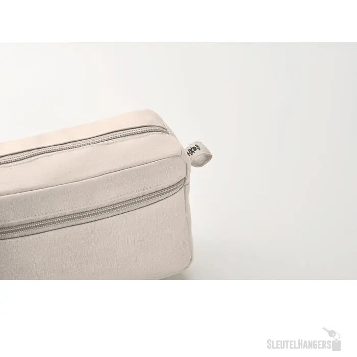 Hennep toilettas Naima cosmetic beige