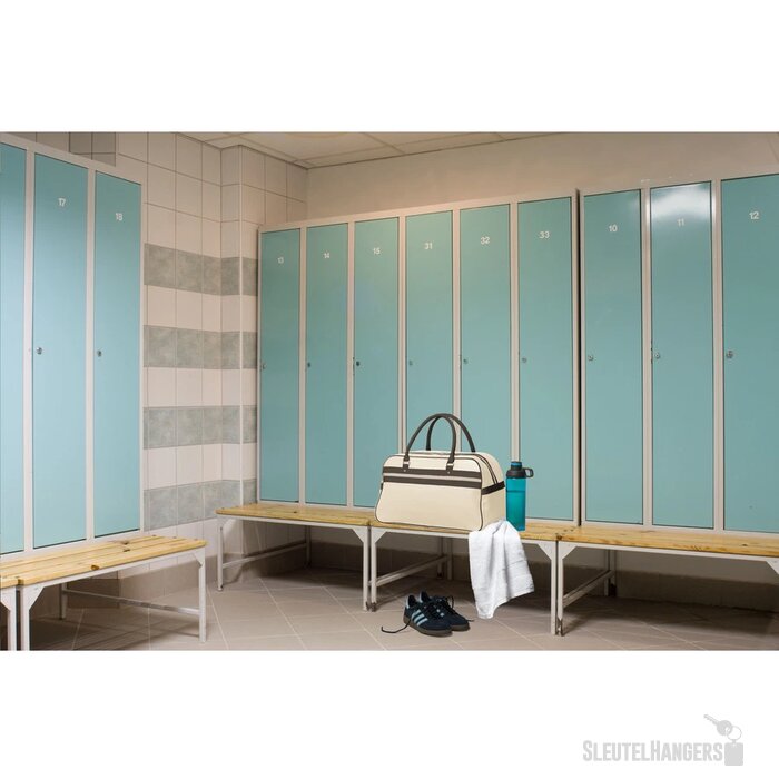 Retrosport Sporttas Beige/Bruin