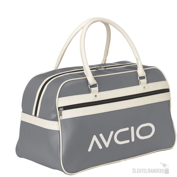 Retrosport Sporttas Grijs/Beige