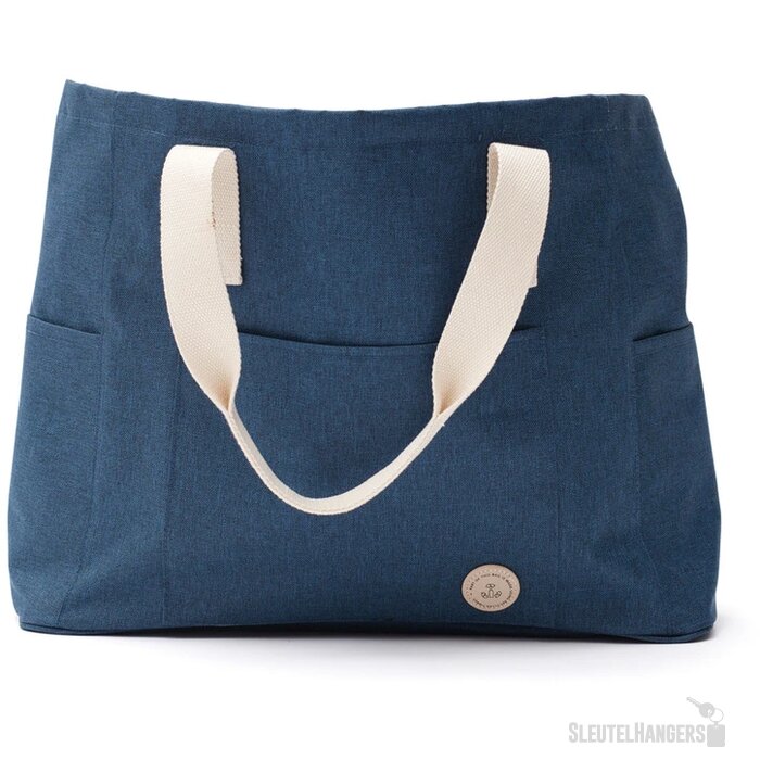 VINGA Sortino strandtas blauw