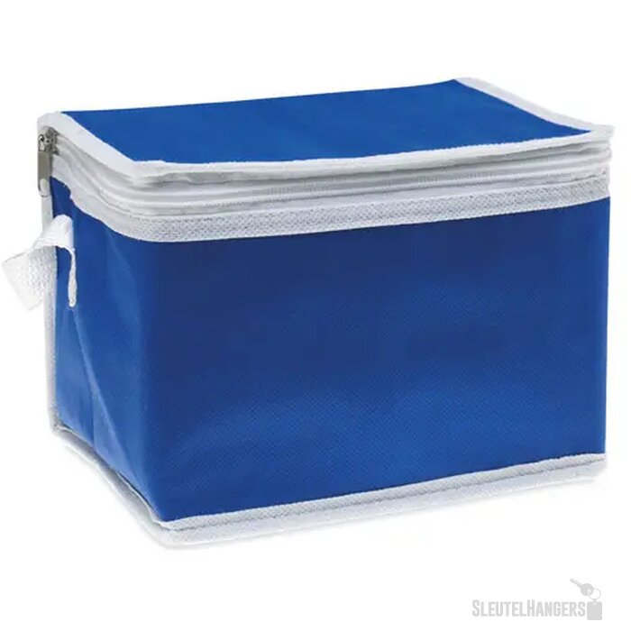 Koeltas voor 6 blikjes Blauw
