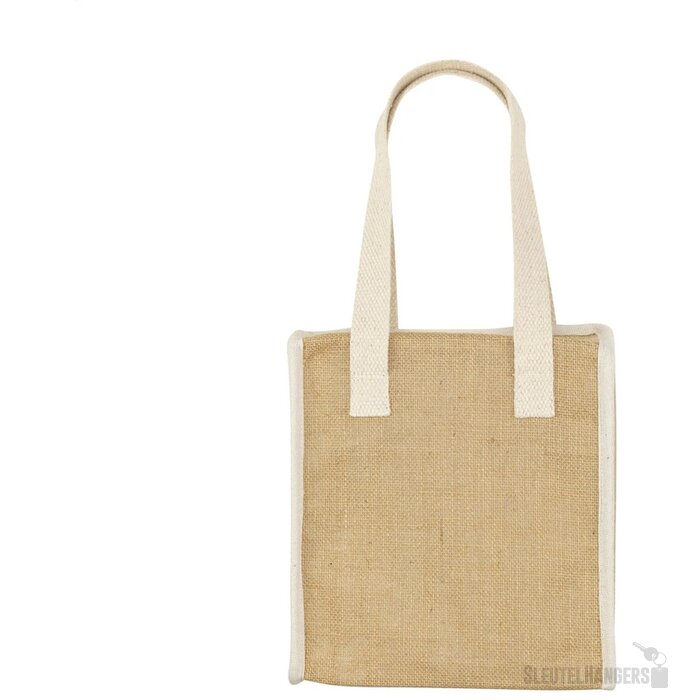 Duurzame Koeltas Van Jute/Katoen Naturel
