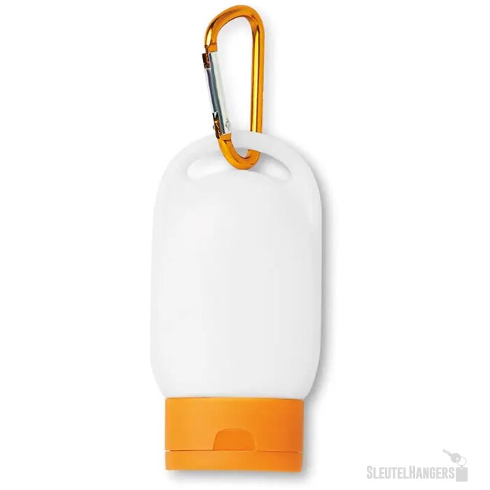 Zonnebrand met karabijnhaak (30 ml) Oranje