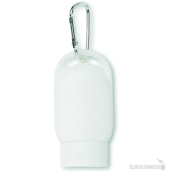 Zonnebrand met karabijnhaak (30 ml) Wit