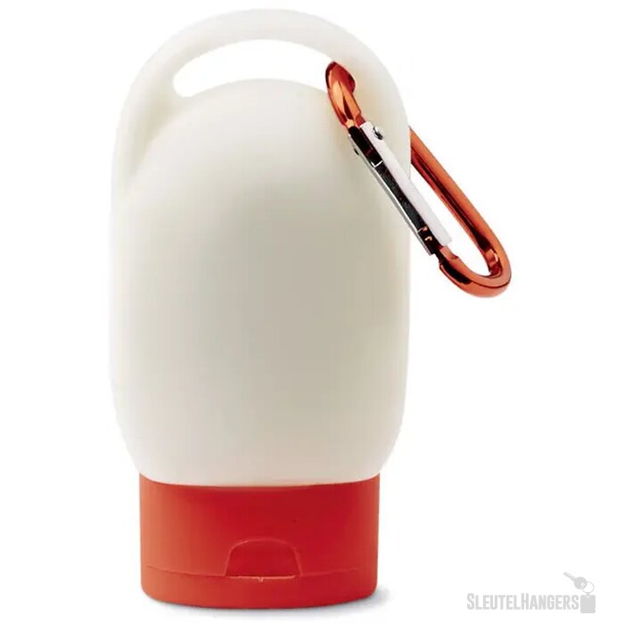 Zonnebrand met karabijnhaak (30 ml) Rood