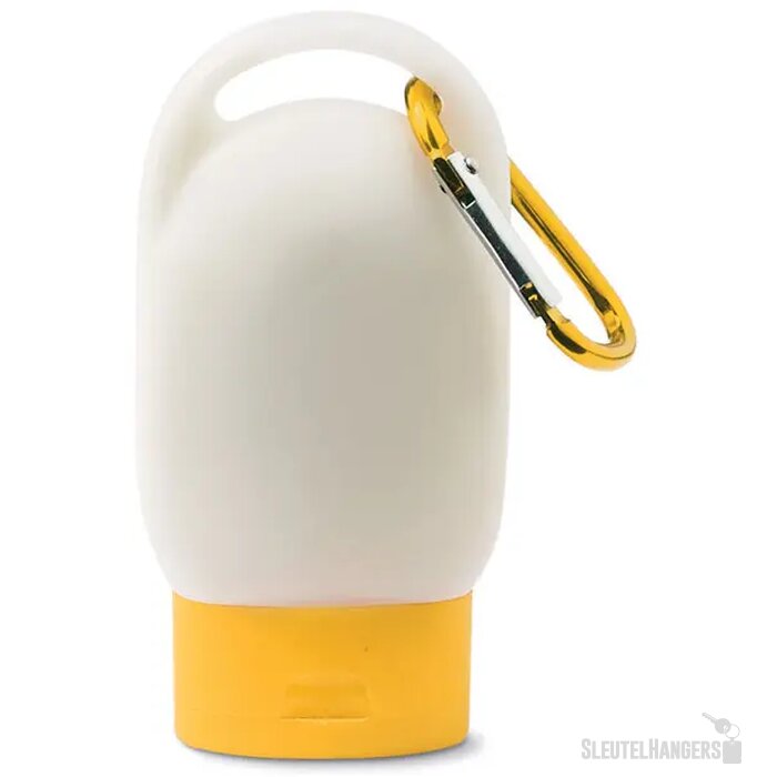 Zonnebrand met karabijnhaak (30 ml) Geel