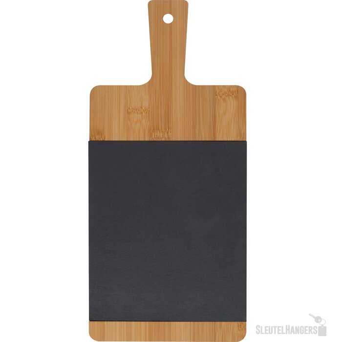 Snijplank met inleg van leisteen Beige