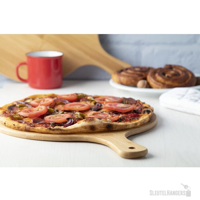 Ronde Snijplank Met Handvat Naturel