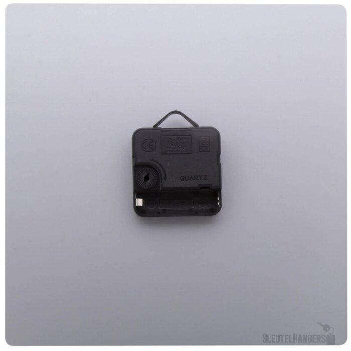 Aluminium Wandklok Zilver