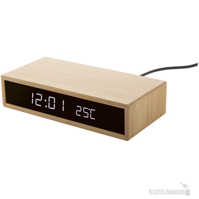 Multifunctionele Klok Naturel