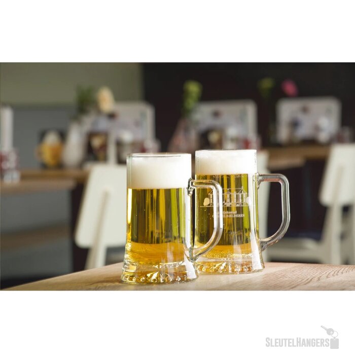 Grote Bierpul (500 Ml) Transparant