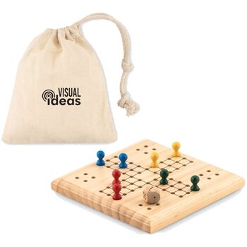 Bordspel &#39;Mens erger je niet&#39; Bruin