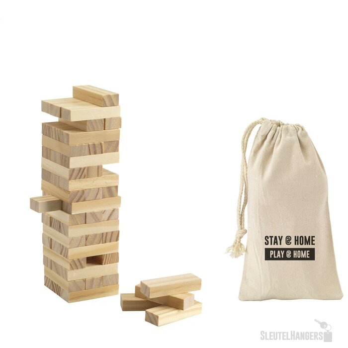 Houten Stapeltoren Naturel