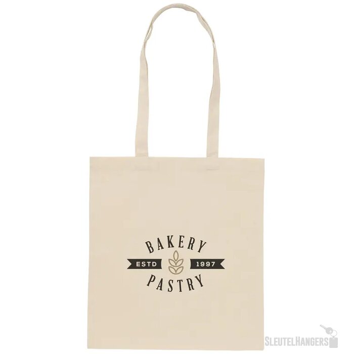Gerecycled Katoenen Tote Bag Naturel