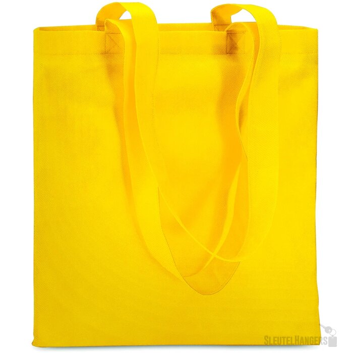 Non-woven boodschappentas Totecolor geel