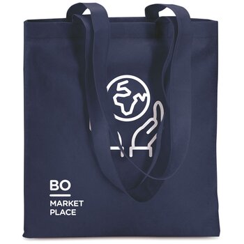 Non-woven boodschappentas Totecolor blauw Non-woven boodschappentas Totecolor blauw