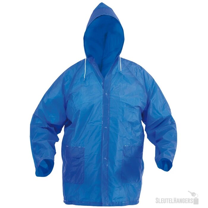 Goedkope Regenjas In Draagtas Blauw