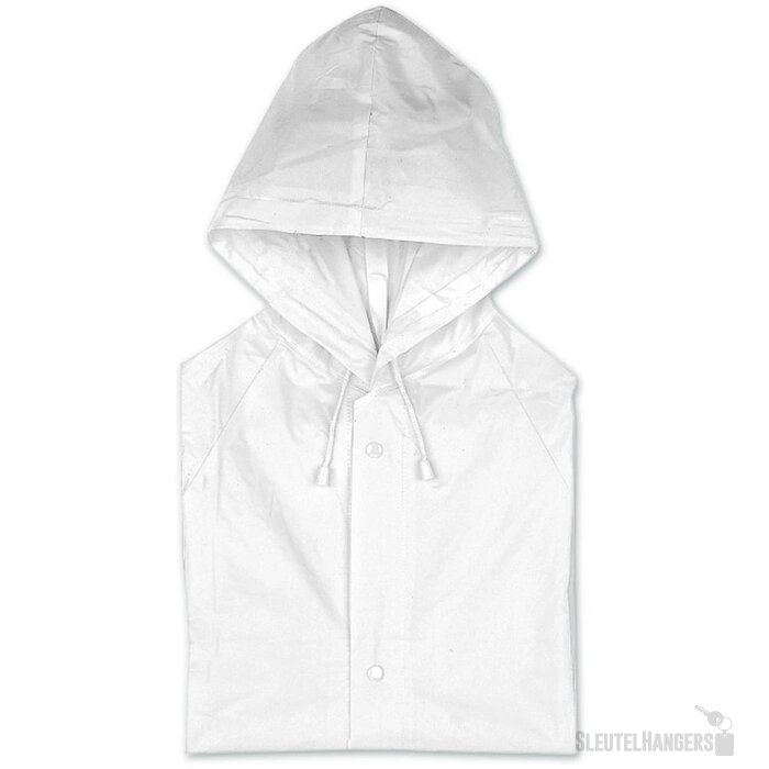 PVC regenjas Wit