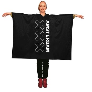 Falconetti® poncho Gemengd