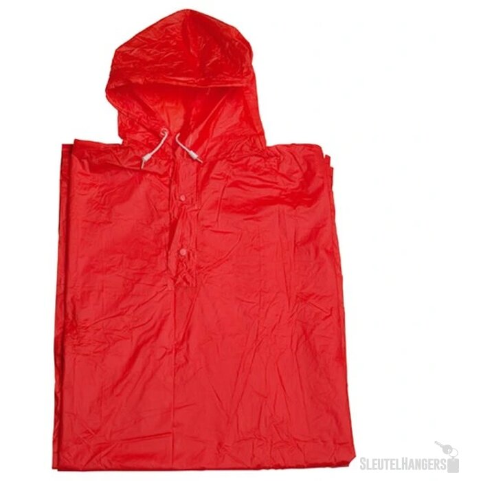 Falconetti® poncho Rood