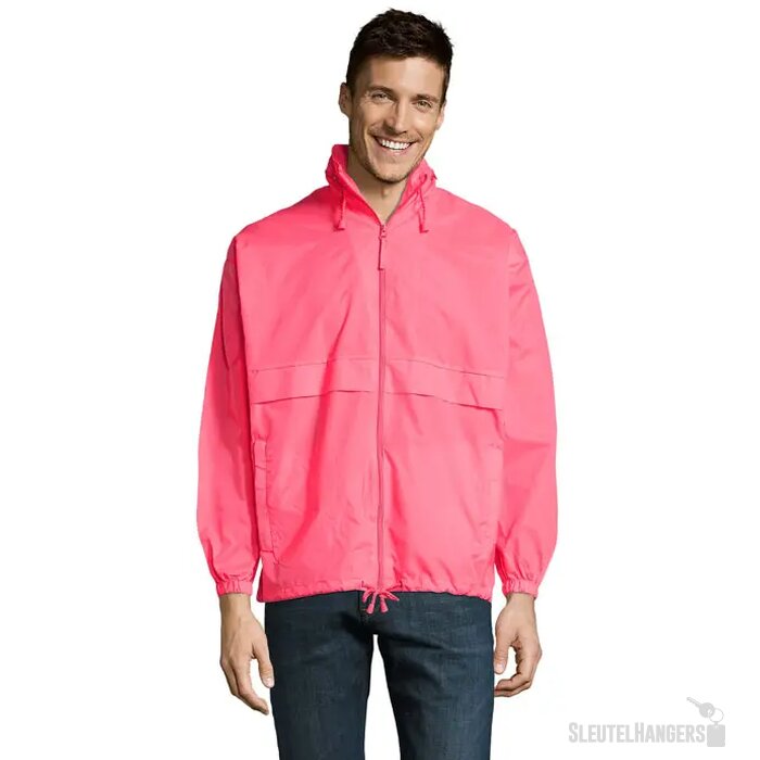 Waterafstotende windbreaker Roze