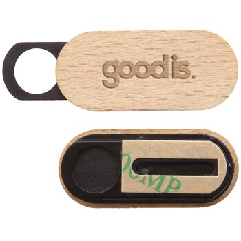 Houten Webcam Cover Naturel Houten Webcam Cover Naturel