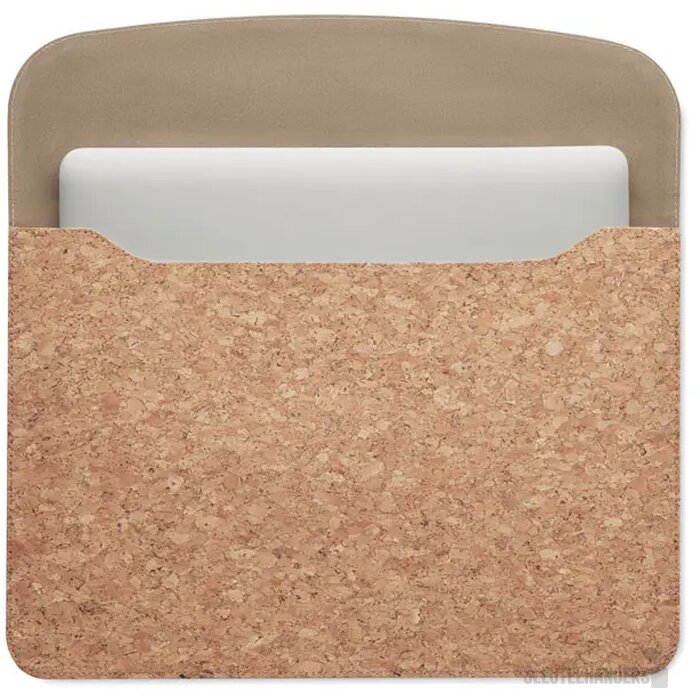Duurzame laptopcover (14 inch) Beige