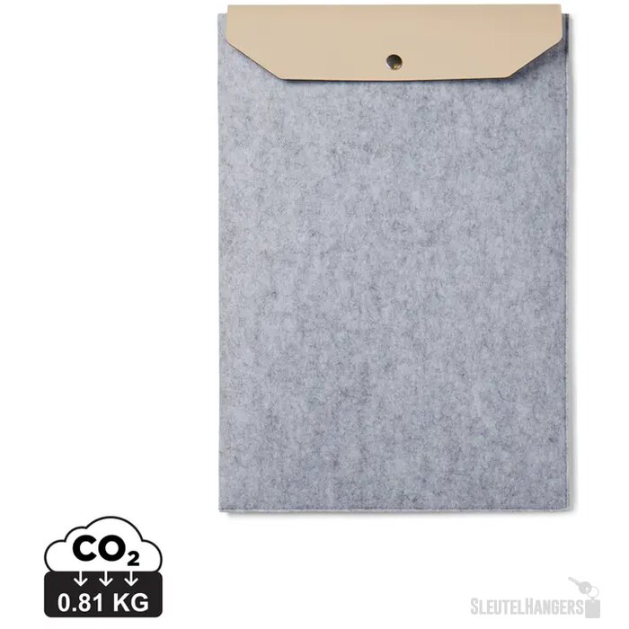 VINGA Albon GRS gerecycled vilt 15" laptophoes grijs