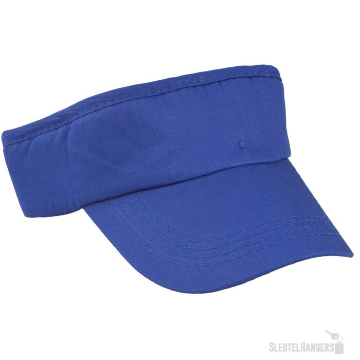 Katoenen Zonneklep Blauw