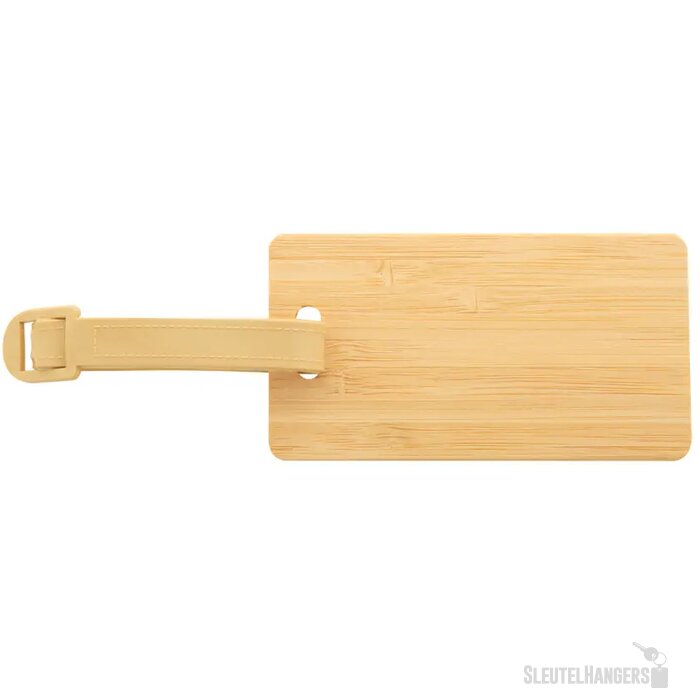 Bamboe Bagagelabel Naturel
