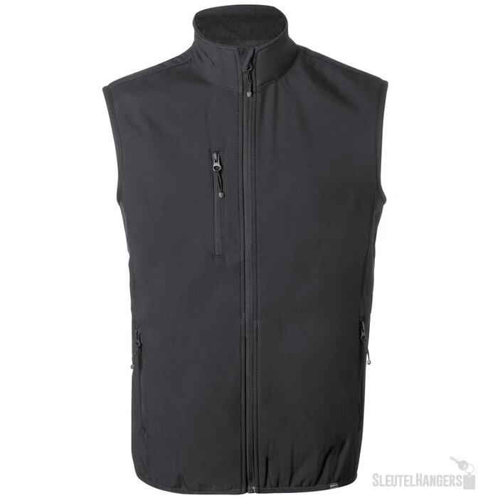 Jandro Rpet Softshell Vest Zwart