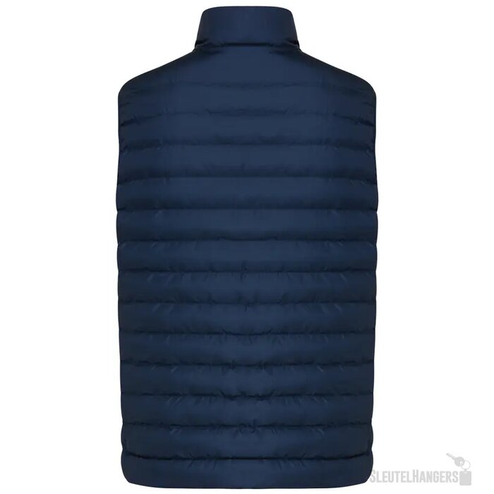 Iqoniq Meru heren gerecycled polyester bodywarmer donkerblauw