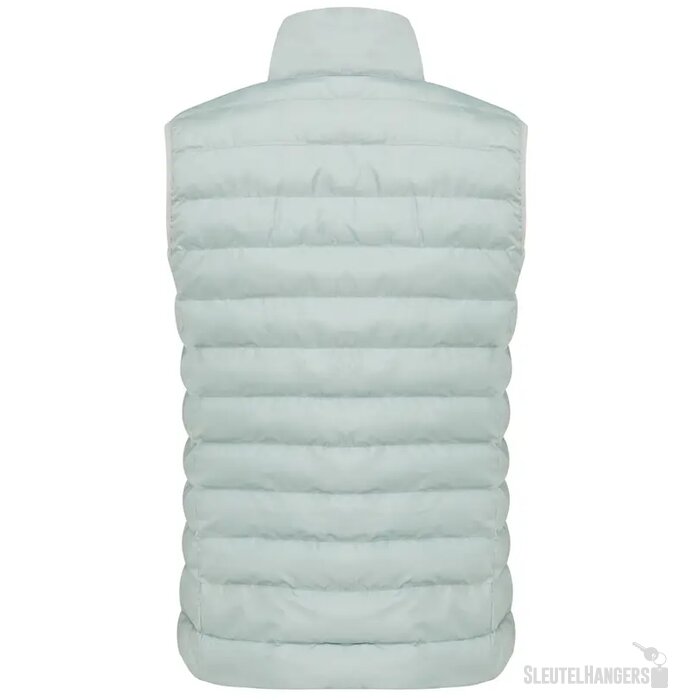 Iqoniq Meru dames gerecycled polyester bodywarmer iceberg green