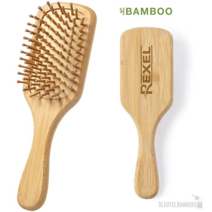 Bamboe Haarborstel Naturel
