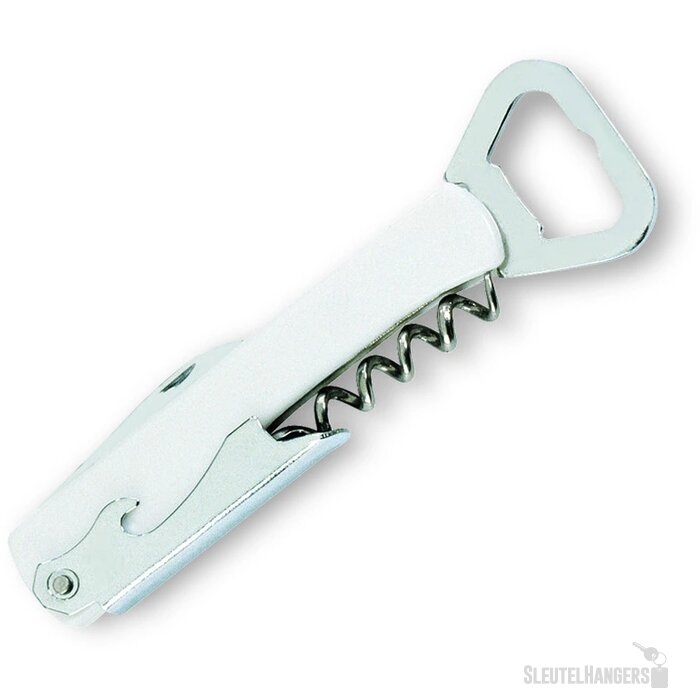 Kelnersmes met wijnopener Wit