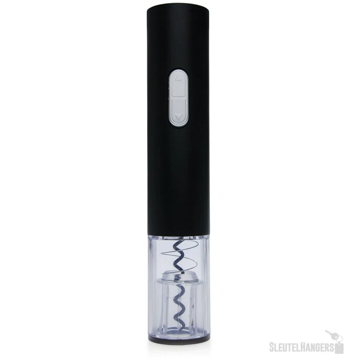 Electronische kurkentrekker - op batterijen zwart