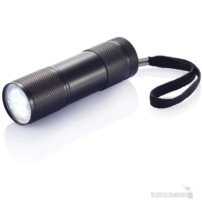 Quattro zaklamp zwart