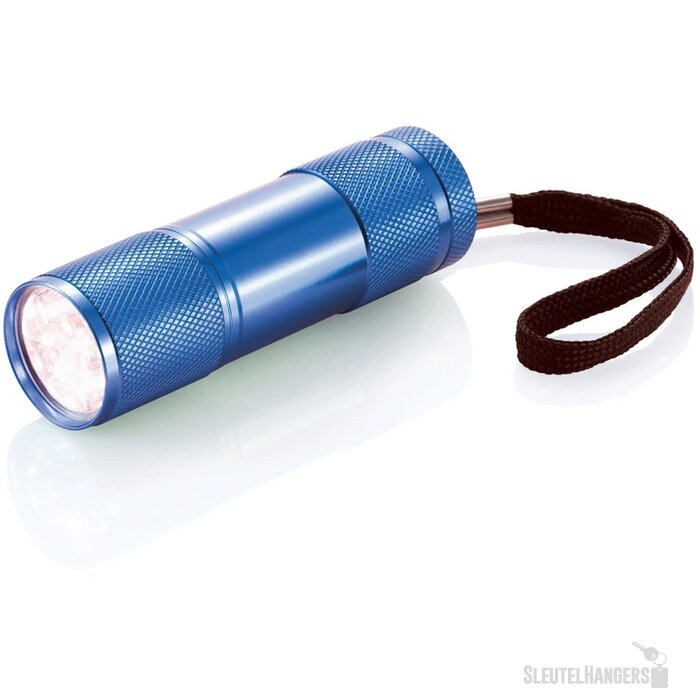 Quattro zaklamp blauw