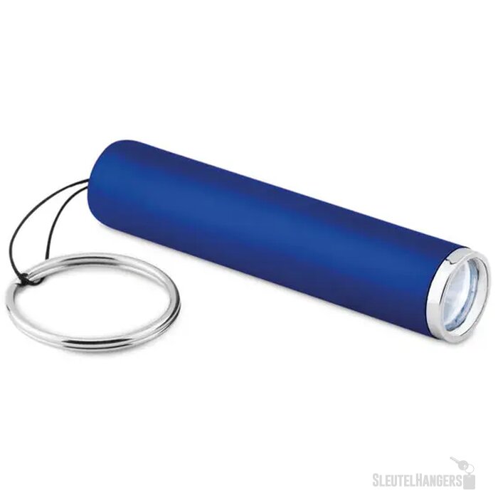 Mini zaklamp met sleutelhanger Kobaltblauw