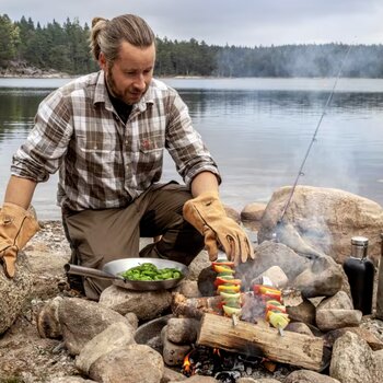 Orrefors Hunting BBQ handschoenen bruin