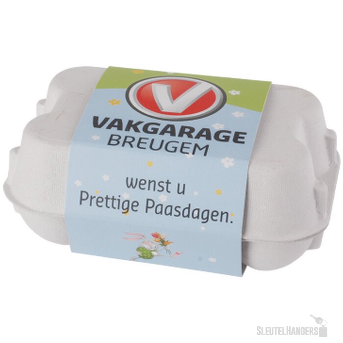 Eierdoosje met 6 paaseitjes Custom Made
