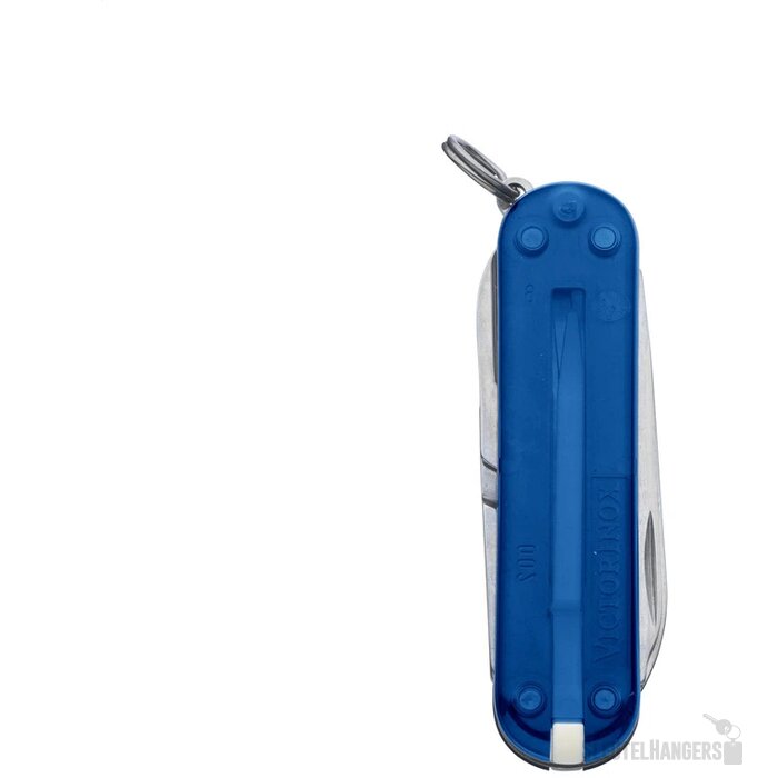 Victorinox Classic Sd Zakmes Transparant Blauw