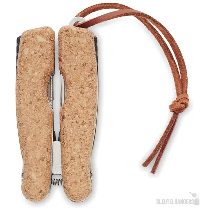 Kurk multitool met 9 functies Beige
