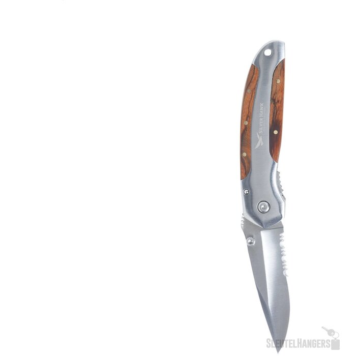 Houten Survivalmes Zwart/Bruin