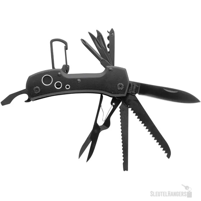 Rvs Zakmes Met 13 Functies Zwart