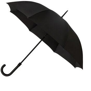 Falcone® luxe paraplu, automaat, windproof zwart Falcone® luxe paraplu, automaat, windproof zwart