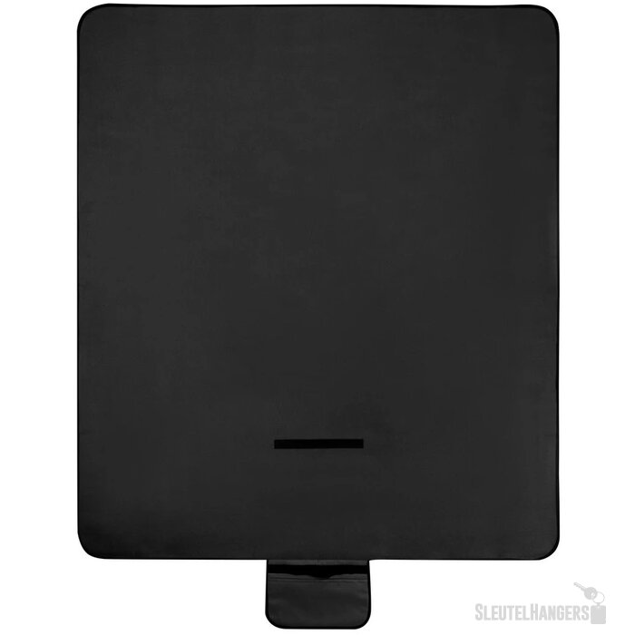 Salvie picknickdeken van gerecycled plastic Zwart