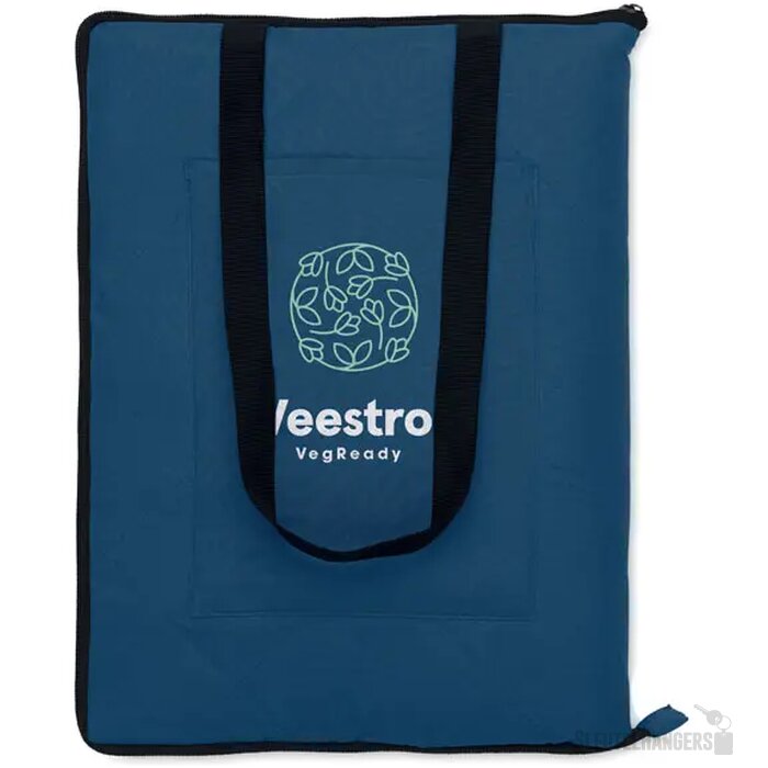 Picknickkleed opvouwbaar tot draagtas Blauw