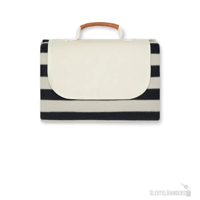 VINGA Alba GRS RPET picknickkleed S zwart