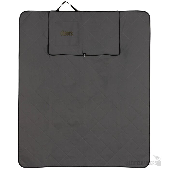 Impact Aware™ RPET opvouwbare gewatteerd picknickkleed antraciet